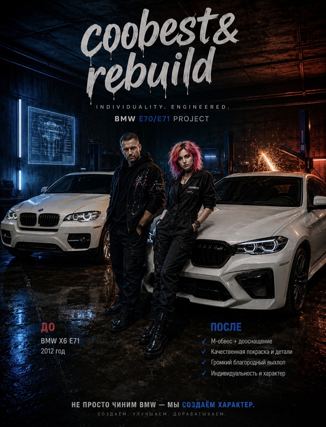 COOBEST — Тюнинг проект BMW E70/E71